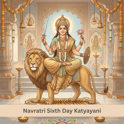 Navratri Sixth Day Katyayani