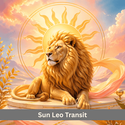 Sun Transit in Leo: Authority, Fame & Royal Energy
