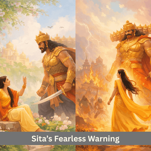 Sita’s Warning to Ravana: The Firm Voice of Truth