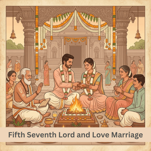 Fifth Lord Seventh Lord Connection and Love Marriage