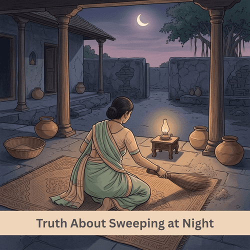 Truth About Sweeping at Night