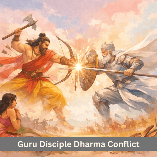 The Terrible Battle Between Parashurama and Bhishma