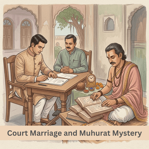 Court Marriage and Muhurat Science Mystery