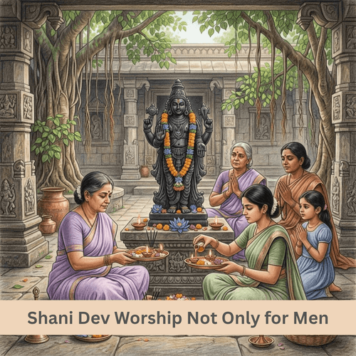 Shani Dev Worship Not Only for Men