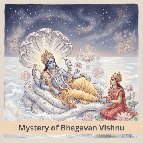 Secret Spiritual Mystery of Vishnu Reclining on Snake