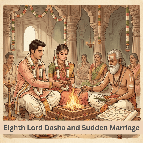Eighth House Dasha and Sudden Marriage