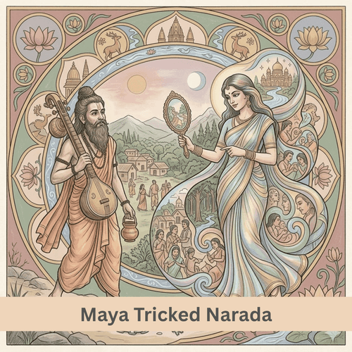 How Maya Tricked Narada in Just One Moment