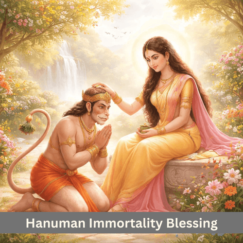 Did Sita Mata Grant Hanuman the Boon of Immortality?