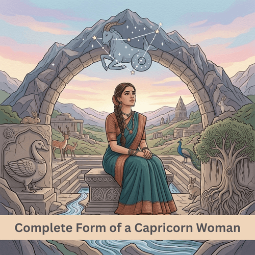 Complete Form of Capricorn Woman in Detailed Vedic Astrology