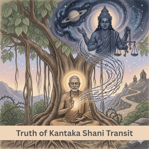 The Astrological Truth of Kantaka Shani Transit