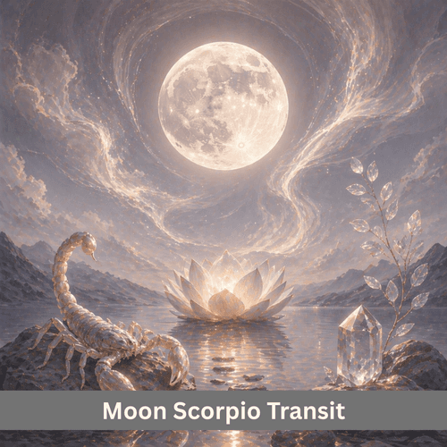 Moon Transit in Scorpio: Emotional Depth and Inner Transformation