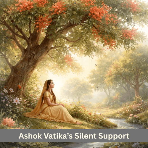 Sita’s Dialogue with the Trees of Ashoka Vatika