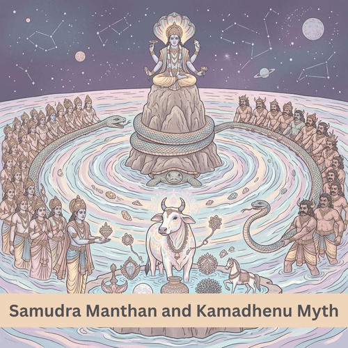 Samudra Manthan and Kamadhenu Myth