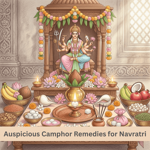 Auspicious Camphor Remedies for Navratri