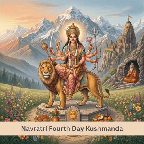 Navratri Fourth Day Kushmanda