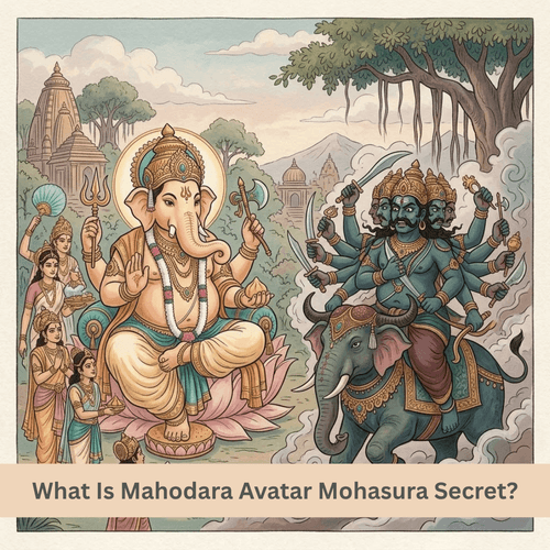 What Is Mahodara Avatar Mohasura Secret?