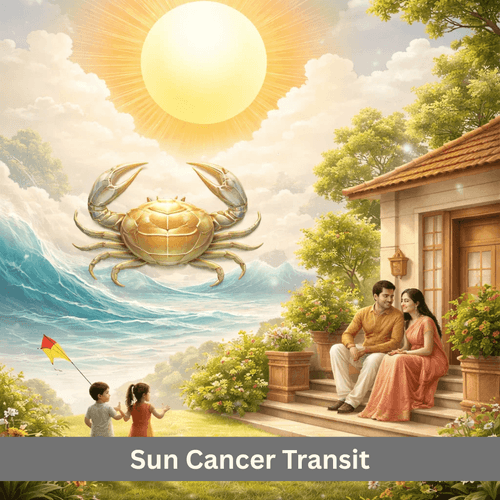 Sun Transit in Cancer: Emotions, Family & Inner Peace