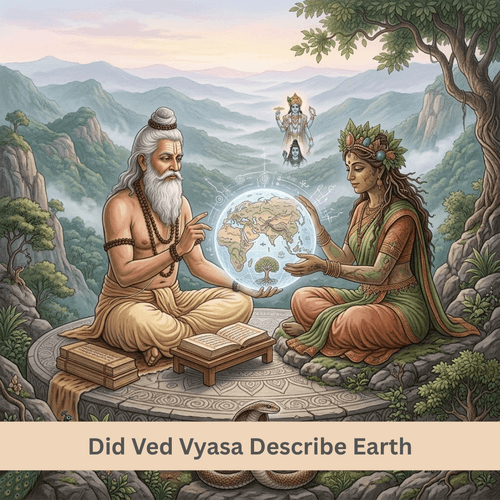 Did Ved Vyasa Describe Earth