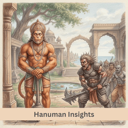 Hanuman Insights On Silence Over Anger