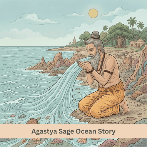 Agastya Sage Ocean Story