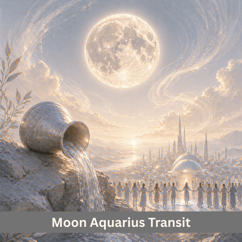 Moon Transit in Aquarius: Innovation, Social Awareness and Change