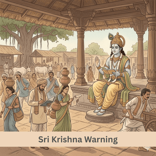 Sri Krishna Warns Against Hustle Culture
