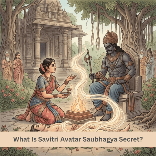 What Is Savitri Avatar Saubhagya Secret?