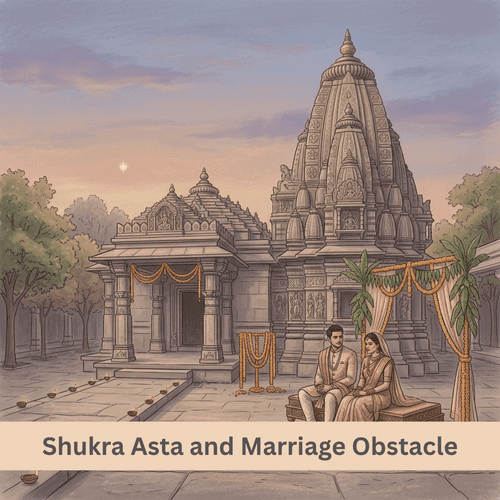Shukra Asta Configuration and Marriage Obstacle