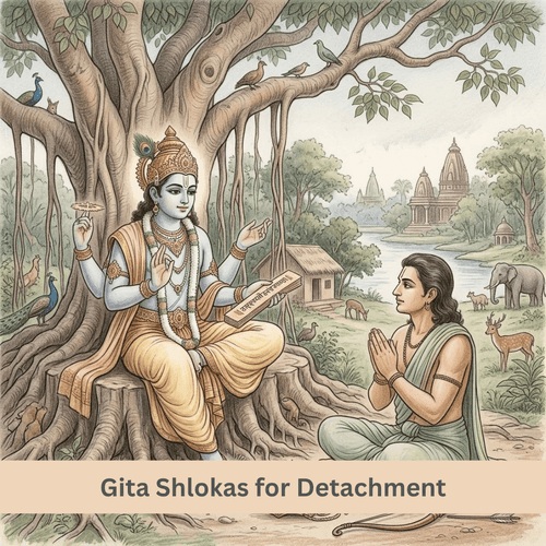 Gita Shlokas for Detachment