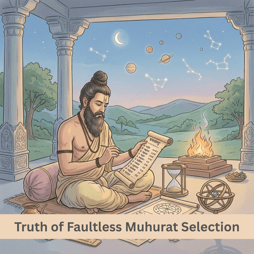 Astrological Truth of Faultless Muhurat Selection