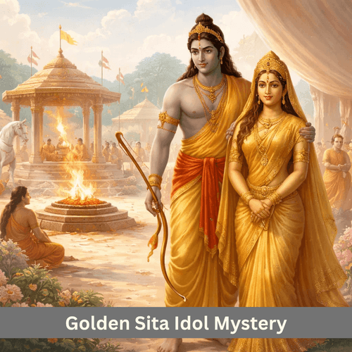 Golden Statue of Sita in Ashvamedha Yajna: Balance of Love and Sacred Restraint