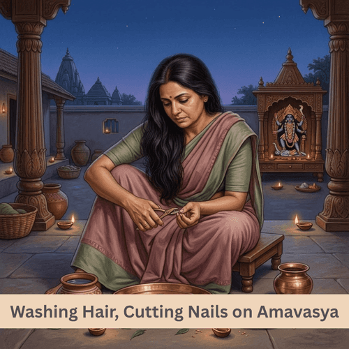 Washing Hair and Cutting Nails on Amavasya