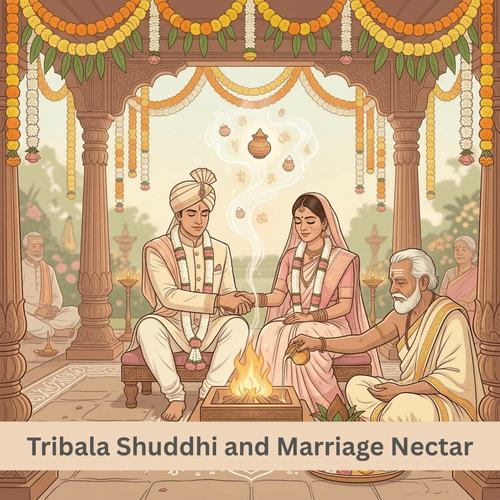 Tribala Shuddhi and Marriage Nectar