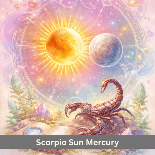 Sun Mercury Conjunction in Scorpio: Deep Thought and Inner Truth
