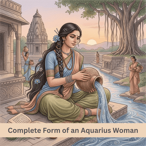 Complete Form of Aquarius Woman in Detailed Vedic Astrology