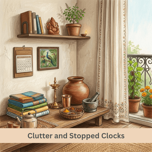 Clutter and Stopped Clocks