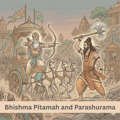 Bhishma Pitamah and Bhagavan Parashurama Great War
