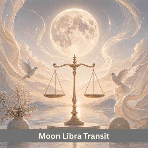 Moon Transit in Libra: Balance, Harmony and Relationship Growth