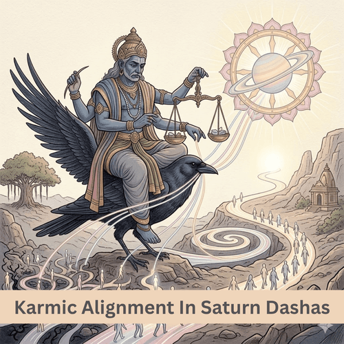 The Karmic Alignment Inside Saturn Dashas