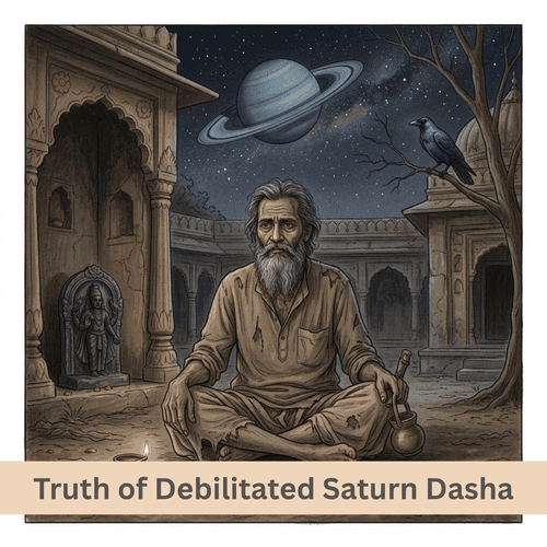 The Astrological Truth of Debilitated Saturn Dasha