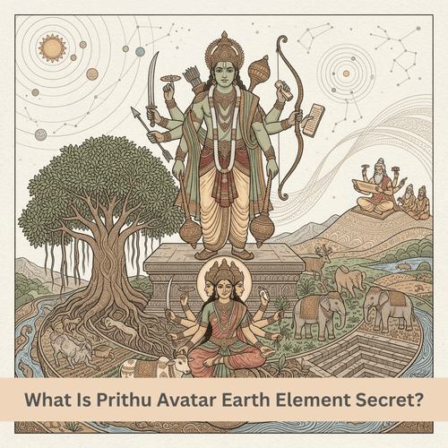 What Is Prithu Avatar Earth Element Secret?