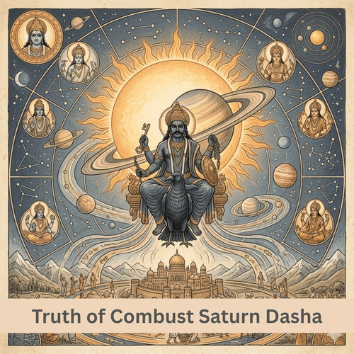 The Cosmic Truth of Combust Saturn Dasha