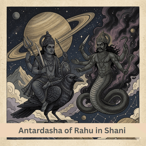 The Antardasha of Rahu in Shani Mahadasha