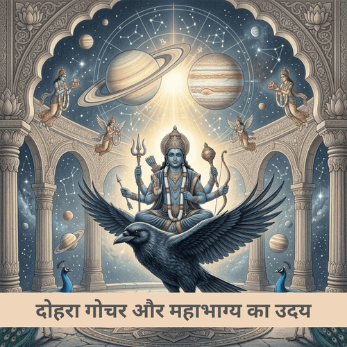 दोहरा गोचर और महाभाग्य का उदय