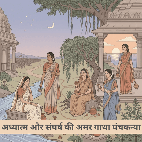 अध्यात्म और संघर्ष की गाथा पंचकन्या