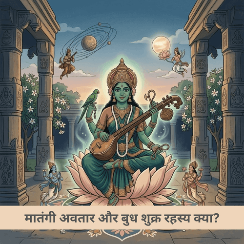 मातंगी अवतार और बुध शुक्र रहस्य क्या?