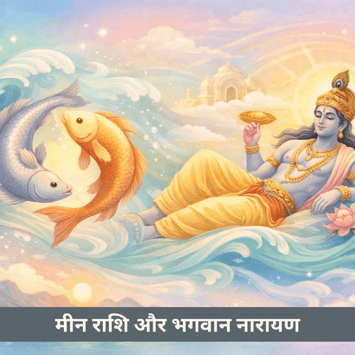 मीन राशि और भगवान नारायण: दिव्य संबंध, गुण, छाया पक्ष और आध्यात्मिक दिशा