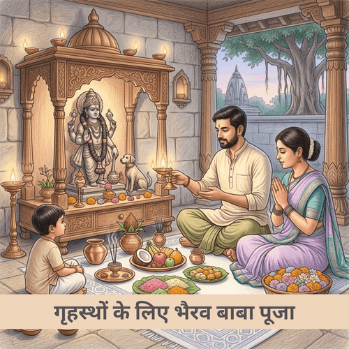 गृहस्थों के लिए भैरव पूजा