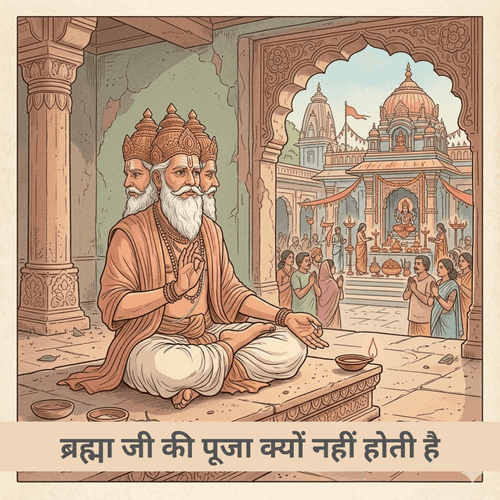 ब्रह्मा जी की पूजा क्यों नहीं होती है