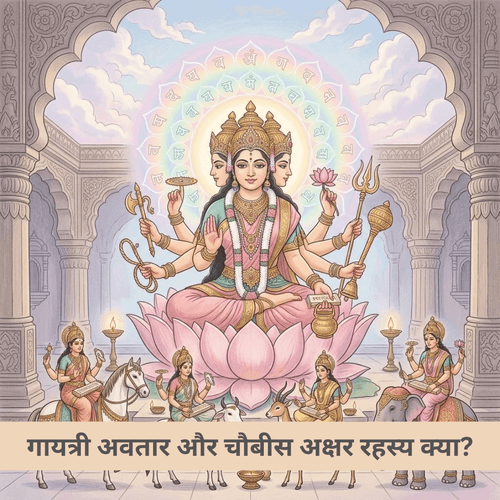 गायत्री अवतार और चौबीस अक्षर रहस्य क्या?